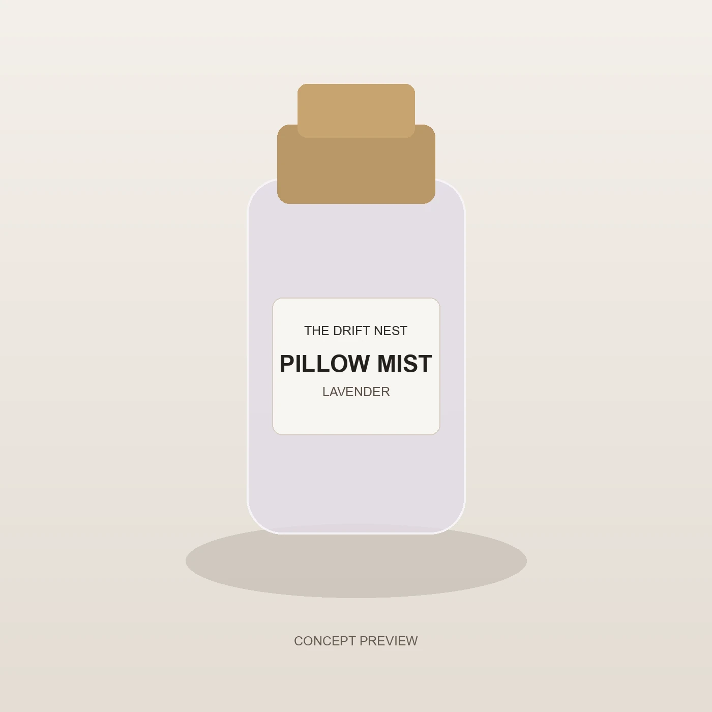 Lavender Pillow Mist concept