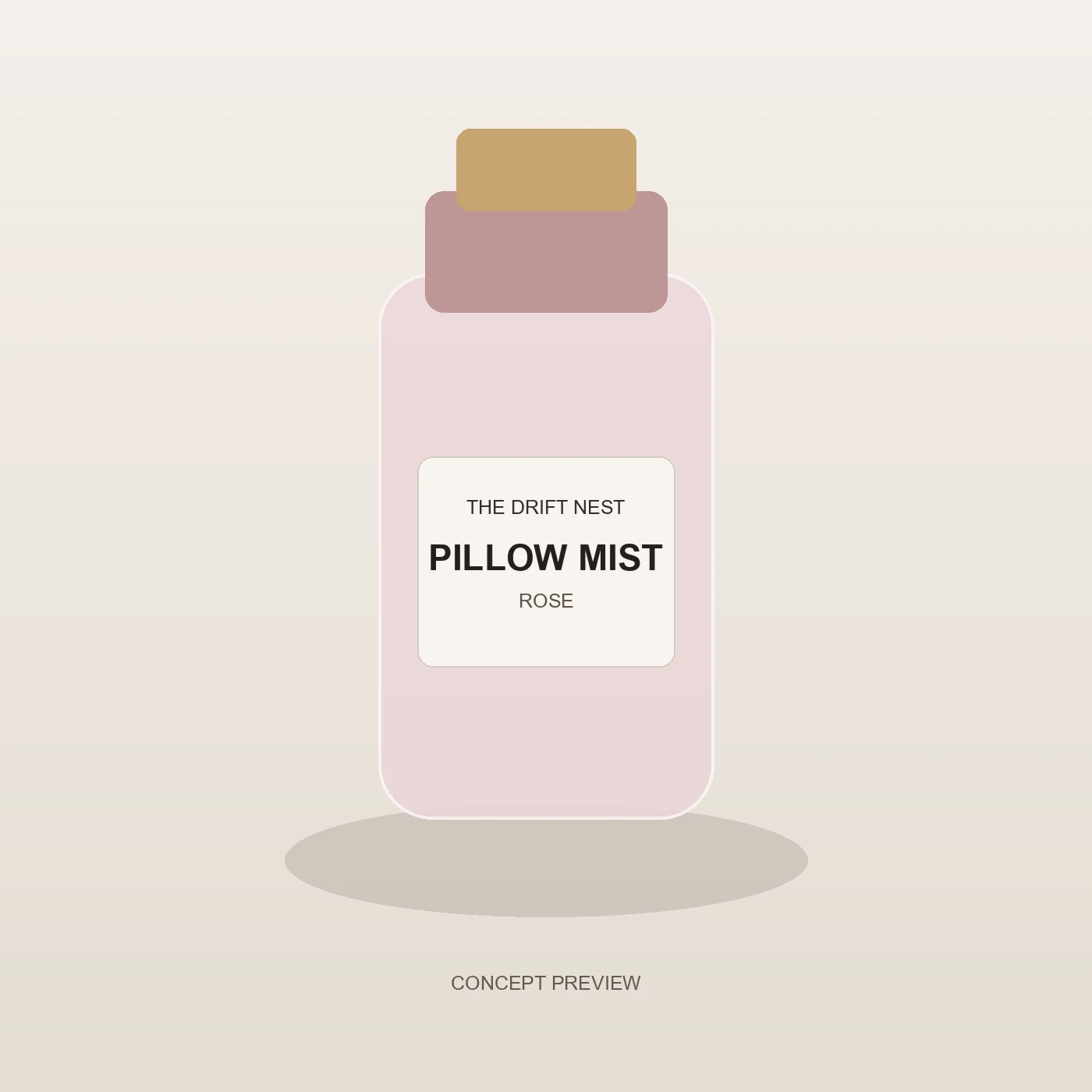Rose Pillow Mist concept