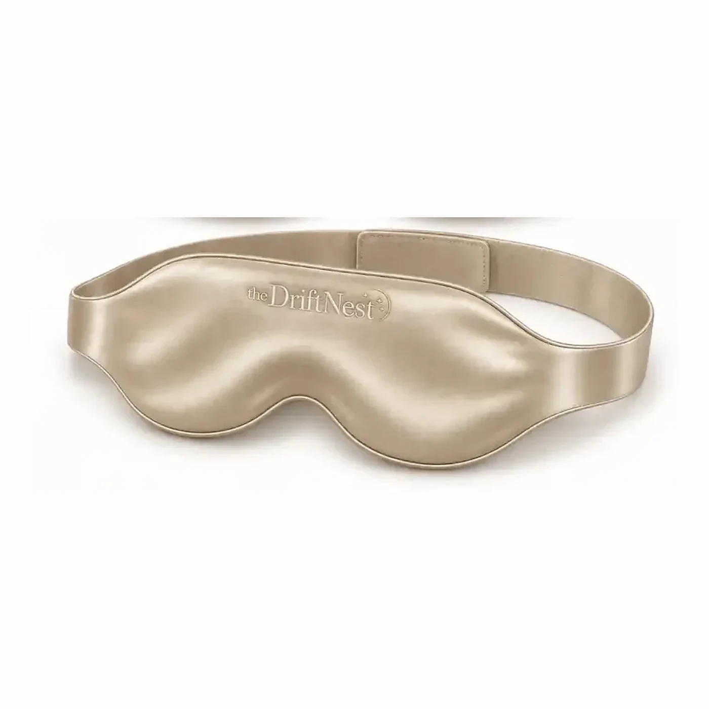 Champagne Drift Nest Silk Sleep Mask